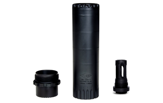 Yankee Hill Machine Co - Turbo T3 — 5.56 mm NATO · Black