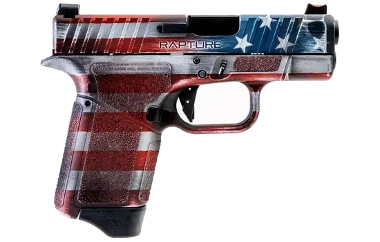 Gforce Arms - GF9 Rapture — 9mm · 12 Round · American Flag · 3.25" · Subcompact · Striker Fire