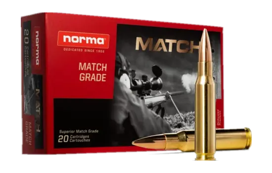 Norma - Norma Match Rifle — 223 Remington · 69 Grains · Boat Tail Hollow Point · 20