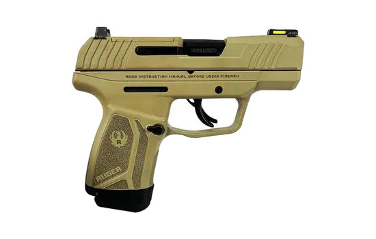 Ruger - Max-9 — 9mm · 12 Round · Flat Dark Earth · 3.2" · Subcompact · Striker Fire