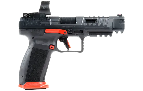 CANIK - SFX Rival — 9mm · 18 Round · Black Red · 5" · Full Size · Striker Fire