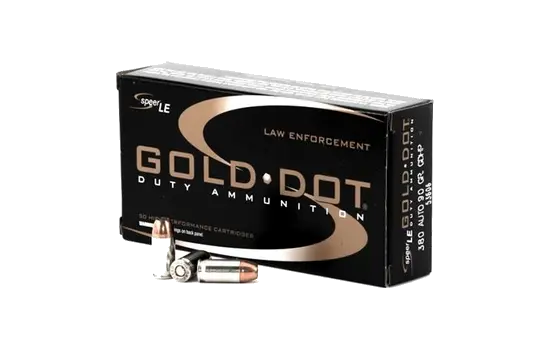 Speer - Gold Dot LE Duty — 90 Grains · Hollow Point · 50