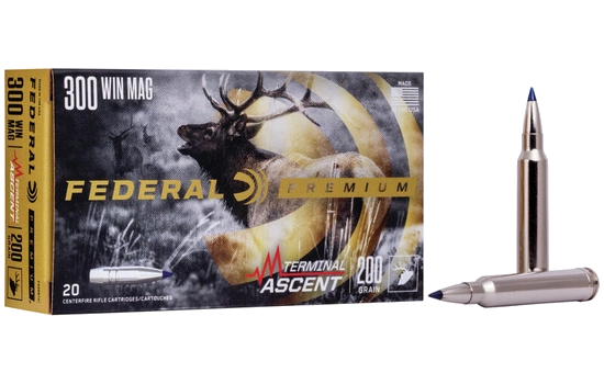 Federal - Terminal Ascent — 300 Winchester Magnum · 200 Grains · Polymer Tip · 20
