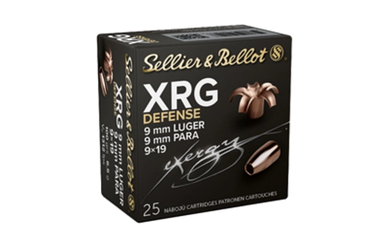 Sellier & Bellot - XRG Defense — 100 Grains · Jacketed Hollow Point · 25