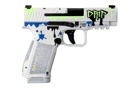 CANIK - Mete MC9LS — 9mm · 17 Round · White · 3.64" · Micro · Striker Fire