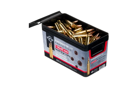 PPU - Rangemaster — 5.56 NATO · 55 Grains · Full Metal Jacket · 125