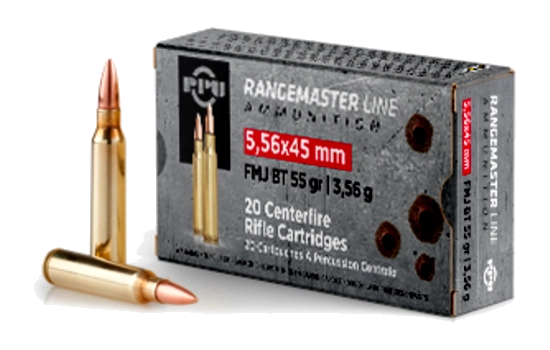 PPU - Rangemaster — 5.56 NATO · 125 Grains · Full Metal Jacket · 125