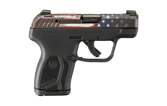 Ruger - LCP Max — 380 Auto (ACP) · 10 Round · American Flag · 2.8" · Micro · Single Action