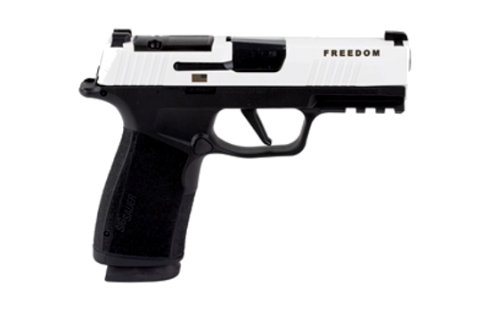 Sig Sauer - P365 X-Macro Cerakoted — 9mm · 17 Round · Black White · 3.7" · Compact · Striker Fire