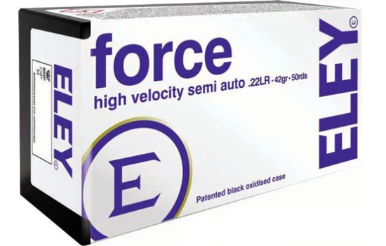 Eley - Force — 42 Grains · Lead Round Nose · 50