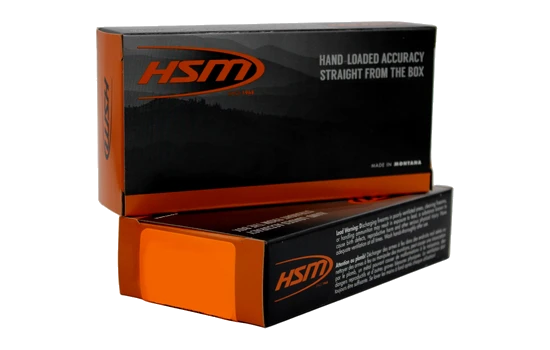 HSM - Match — 338 Lapua Mag · 300 Grains · Boat Tail Hollow Point · 20