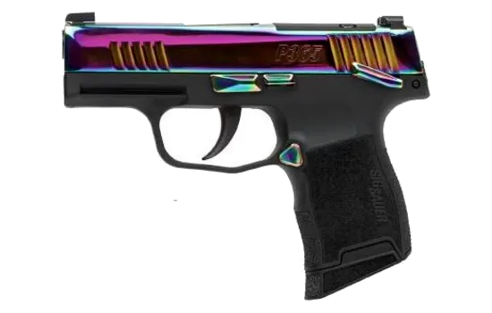 Sig Sauer - P365-380 Cerakoted — 380 Auto (ACP) · 10 Round · Rainbow · 3.1" · Micro · Striker Fire