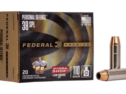Federal - Personal Defense Hydra-Shok Low Recoil