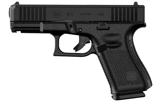 Glock - G19V — 9mm · 15 Round · Black · 4.02" · Compact · Striker Fire