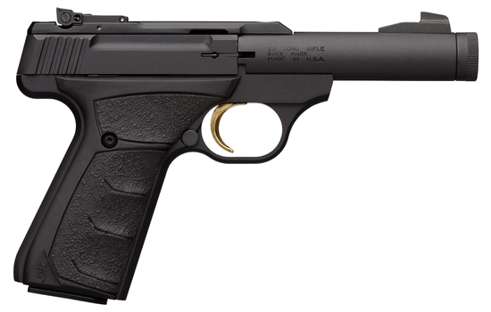 Browning - Buck Mark Micro Bull — 22 Long Rifle · 10 Round · Black · 4.4" · Full Size · Single Action