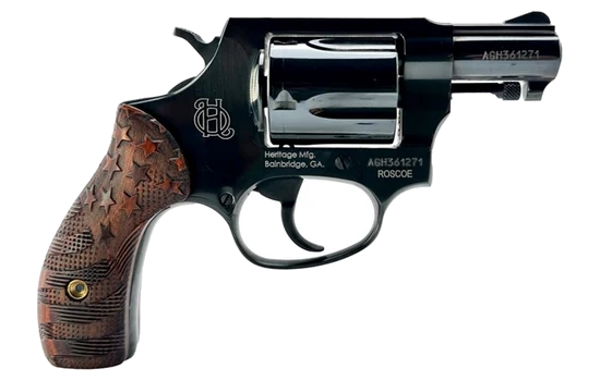 Heritage - Roscoe — 38 Special +P · 5 Round · Blued · 3" · DA / SA