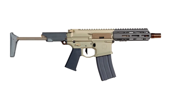 Q LLC - Honey Badger SBR — 300 AAC Blackout · 30 Round · Flat Dark Earth · 7"