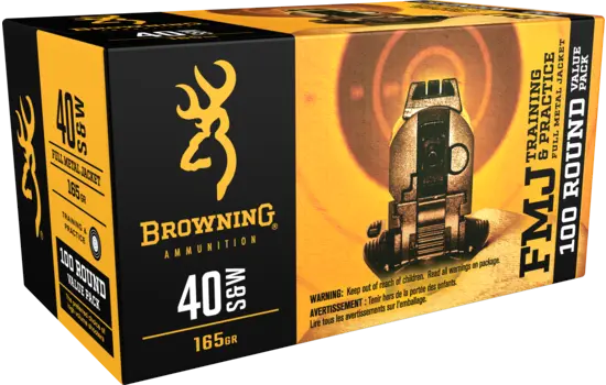 Browning - Training & Practice — 165 Grains · Full Metal Jacket · 100