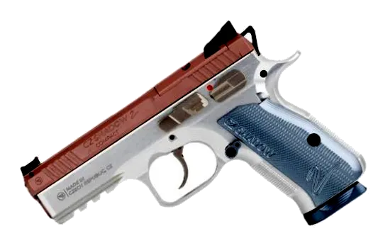 CZ-USA - Shadow 2 Compact — 9mm · 15 Round · Stainless · 4" · Compact · Single Action