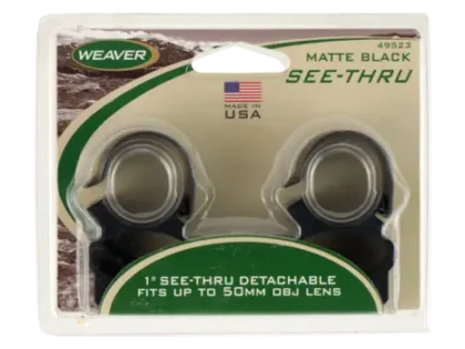 Weaver - Detachable See-thru Mount Rings