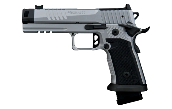 Sig Sauer - P211-GTO — 9mm · 23 Round · Silver · 4.4" · Full Size · Single Action
