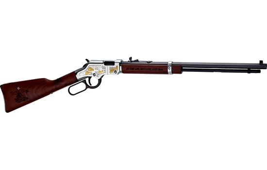 Henry Repeating Arms - H004 — 22 Long Rifle · 16 Round · Nickel · 20"