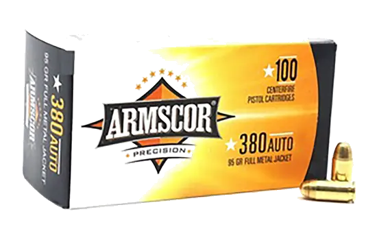 Armscor - Centerfire Handgun — 95 Grains · Full Metal Jacket · 100