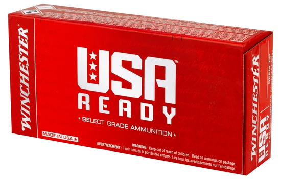 Winchester Ammunition - USA Ready Rifle — 308 Winchester · 168 Grains · Open Tip · 20