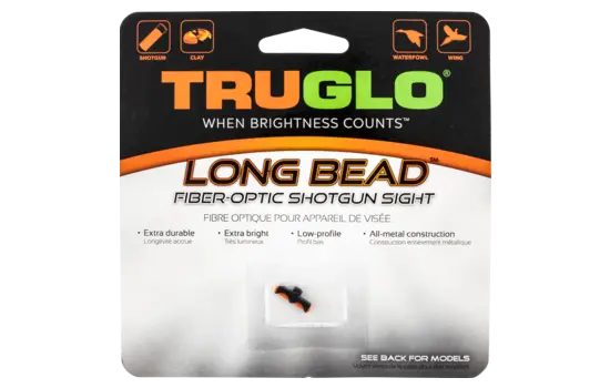 TRUGLO - Long Bead Universal Sight — Black
