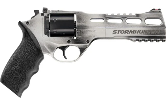 Chiappa Firearms - Rhino 60DS STORMHUNTER — 357 Magnum · 6 Round · White · 6" · DA / SA