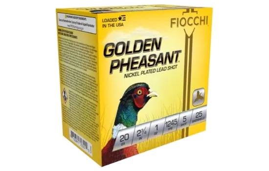 Fiocchi Ammunition - Golden Pheasant — 25