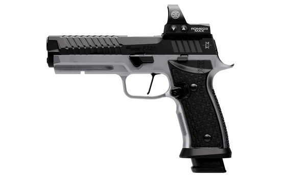 Sig Sauer - P320 MAX SXG — 9mm · 21 Round · Gray · 5" · Full Size · Striker Fire