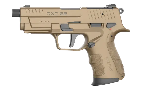 Retay USA - RXP 22 — 22 Long Rifle · 13 Round · Flat Dark Earth · 4" · Compact · DA / SA