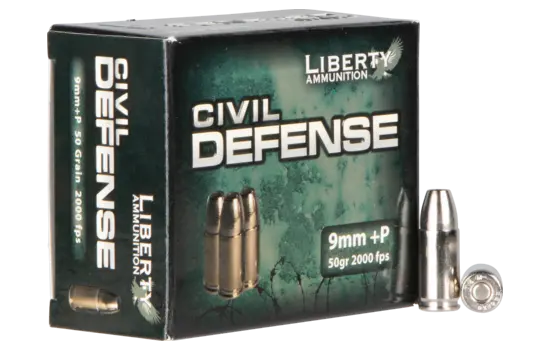 Liberty Ammunition - Civil Defense Handgun — 50 Grains · Hollow Point · 20