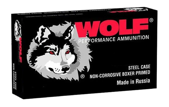 Wolf - Polyformance — 7.62x39mm · 122 Grains · Full Metal Jacket · 20