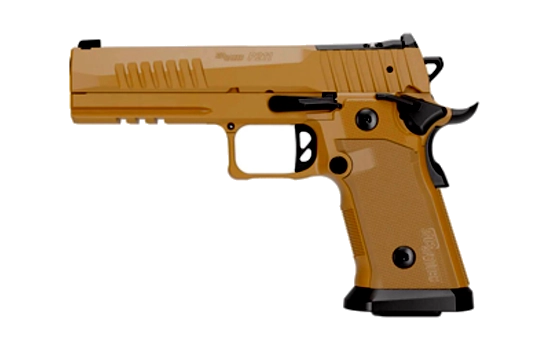 Sig Sauer - P211 GT5 — 9mm · 21 Round · Coyote · 5" · Full Size · Single Action
