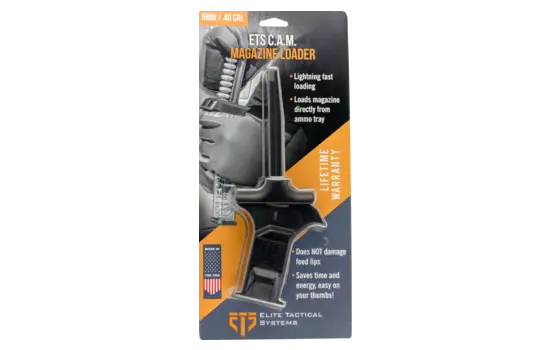 Elite Tactical Systems Group - CAM Loader — 9MM · Black