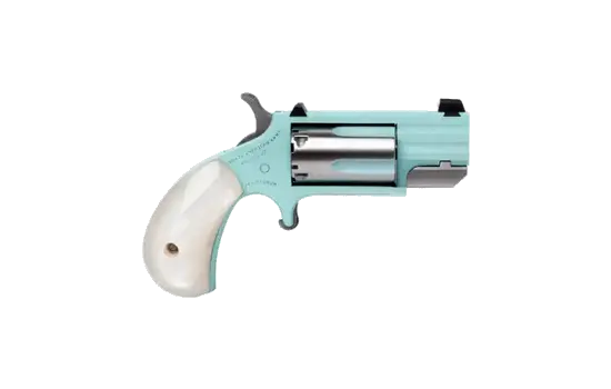 North American Arms - Pug Revolver — 22 WMR · 5 Round · Turquoise · 1" · Single Action
