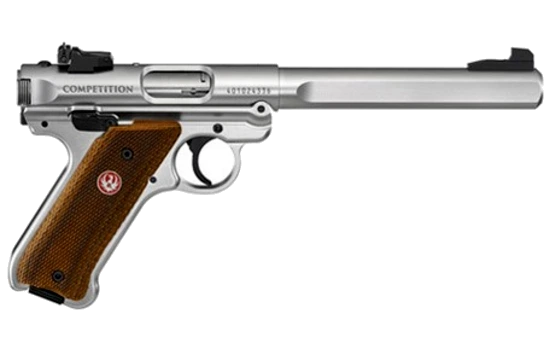 Ruger - Mark IV — 22 Long Rifle · 10 Round · Stainless · 6.9" · Full Size · Single Action