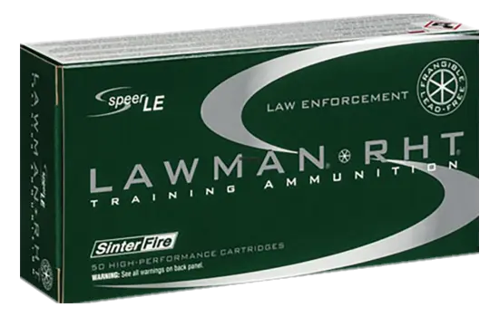 Speer - Lawman RHT — 100 Grains · Frangible · 50