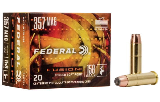Federal - Fusion Handgun — 158 Grains · Soft Point · 20