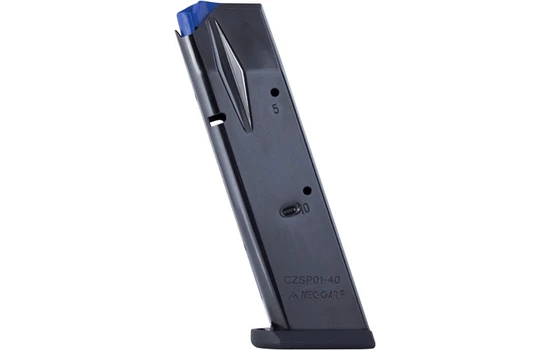 Mec-Gar - CZ 75 Magazines — 40 S&W · 10 Round · Blued