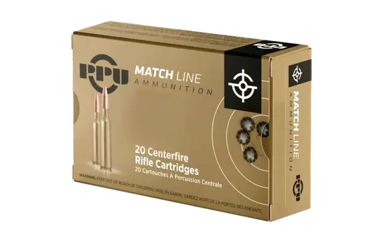 PPU - Match Rifle — 6.5 Grendel · 120 Grains · Full Metal Jacket Boat Tail · 20