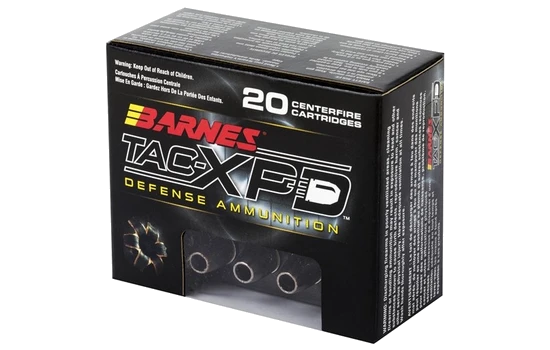 Barnes - TAC-XPD Defense Handgun — 80 Grains · Hollow Point · 20