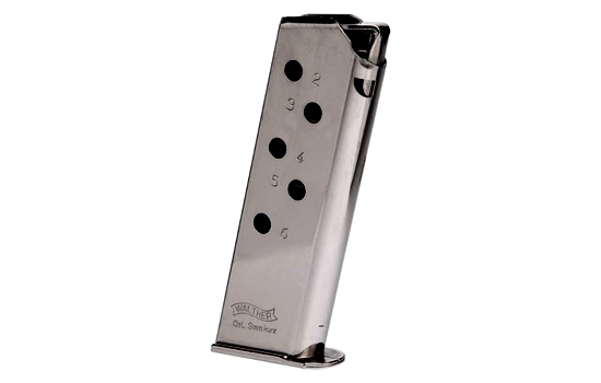Walther - PPK Magazine — 32 Auto (ACP) · 8 Round · Nickel