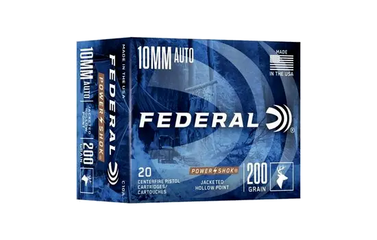 Federal - Power-Shok Handgun — 200 Grains · Jacketed Hollow Point · 20