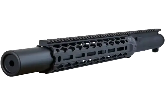 Yankee Hill Machine Co - Turbo Integral Suppressed Upper — 300 AAC Blackout · Black