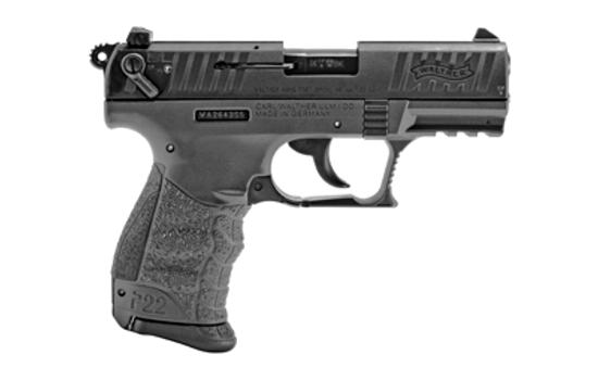 Walther - P22Q — 22 Long Rifle · 10 Round · Tungsten Gray · 3.40" · Compact · DA / SA