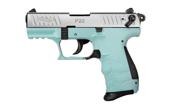 Walther - P22Q — 22 Long Rifle · 10 Round · Blue Jay · 3.40" · Subcompact · DA / SA