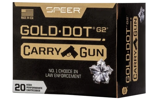 Speer - Gold Dot Carry Gun — 165 Grains · Hollow Point · 20